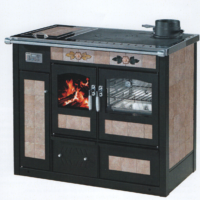 Termococina con horno de leña 30 kw.